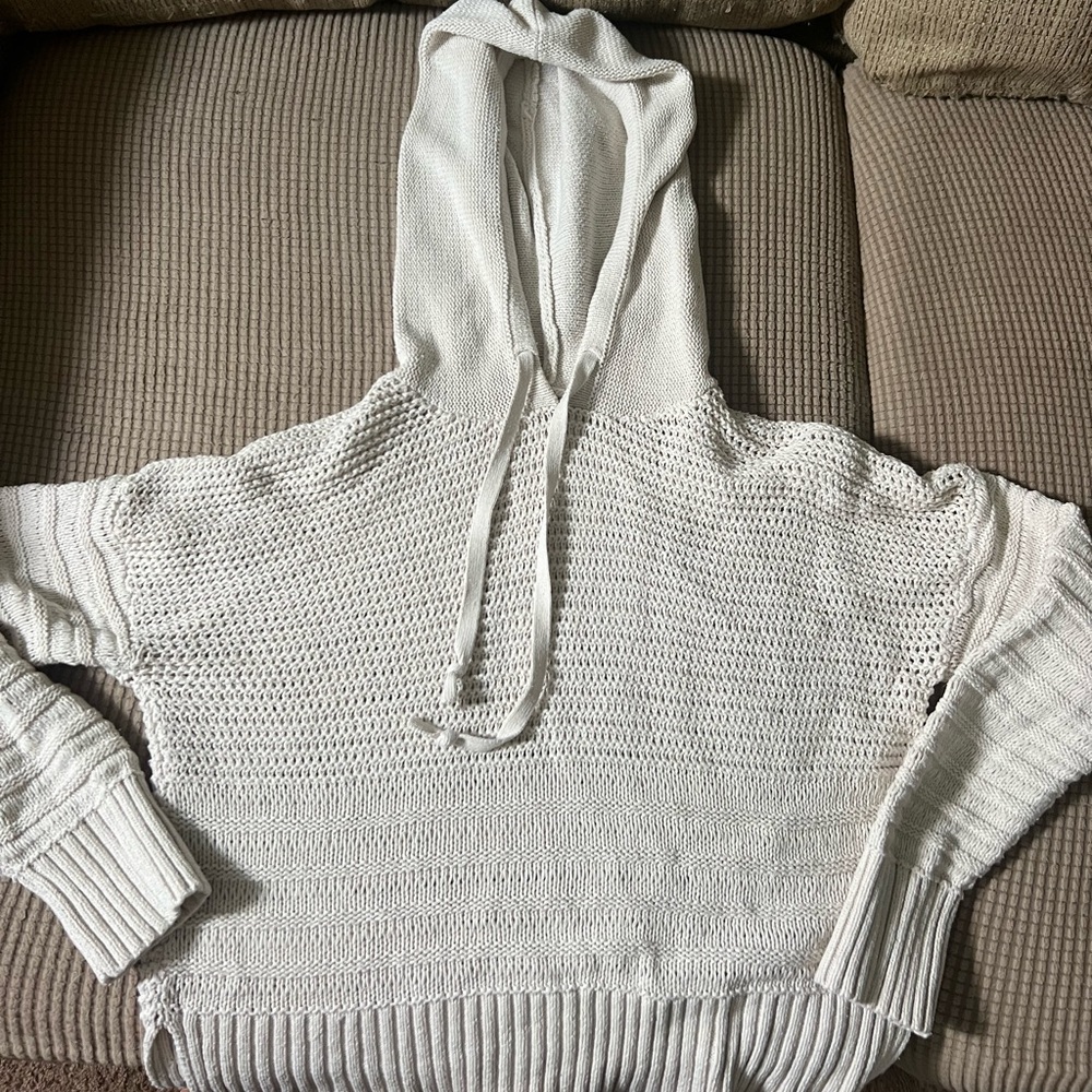 Hooded Knit Sweater